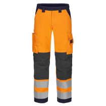 Tranemo Synbarhetsbukse – Flammehemmende, Vindtett (Oransje/marine, flere størrelser),  1 Stykk, STN-520184
