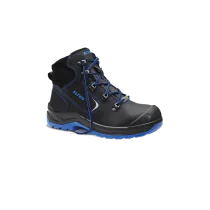 Elten Lena Mid S3 - Svart/Blå, Komfort og Sikkerhet,  1 Par, STN-E74612