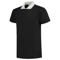 Tricorp Contrast Polo, BlackGrey, 1 Stykk, SUT-201004-Svartgra-3XL, størrelse 3XL