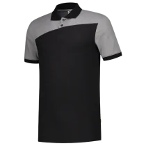 Tricorp Bicolor Polo Kontrastsømmer, Svartgrå, 1 Stykk, SUT-202006-Svartgra-3XL, størrelse 3XL