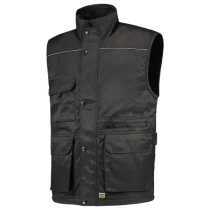 Tricorp Collar Industrial bodywarmer, svart, 1 Stykk, SUT-402001-Svart-3XL, størrelse 3XL