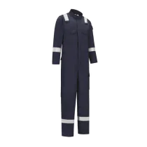Dapro Roughneck Coverall – Flammehemmende, komfortabel (WROUCLW-NB-42, Marineblå, 1 Stykk, størrelse-42)
