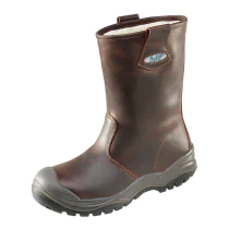 Lupriflex Aqua Offshore Vinter Mørkerød Vanntett Sikkerhetsklipstøvler, 1 Par, SLF-3-359