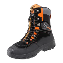 Lupriflex Sportiv Jeger Svart/Oransje Vanntett Motorsagstøvler, 1 Par, SLF-3-630